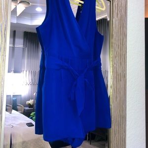 Blue Romper Jumpsuit